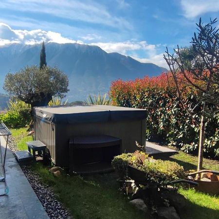 Magic Garden With Jacuzzi-Pool And Luxury Lake Como View Lenno Luaran gambar