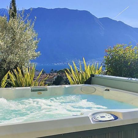 Magic Garden With Jacuzzi-Pool And Luxury Lake Como View Lenno Luaran gambar