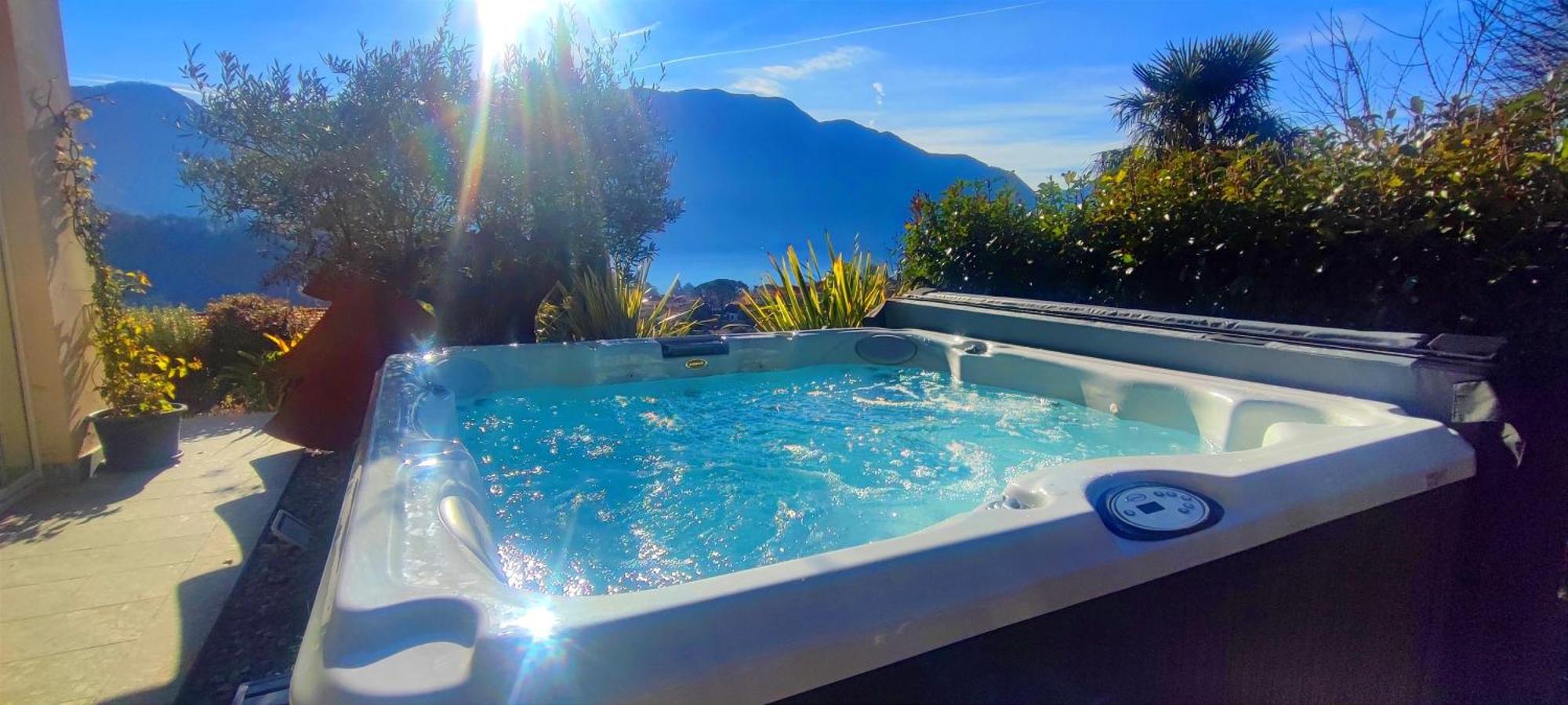 Magic Garden With Jacuzzi-Pool And Luxury Lake Como View Lenno Luaran gambar